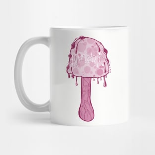 Munch It, Cute Pink Magic Mushroom Mug